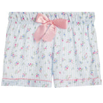 Pin Stripe Hacci 2pc Short Set - Denny's