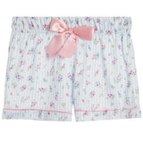 Pin Stripe Hacci 2pc Short Set - Denny's