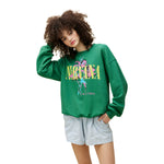 Nirvana Lilies Oversized Sweatshirt - Denny's