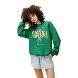 Nirvana Lilies Oversized Sweatshirt - Denny's