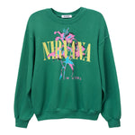 Nirvana Lilies Oversized Sweatshirt - Denny's