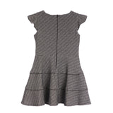 Ruffle Trim Fit & Flare Dress - Denny's
