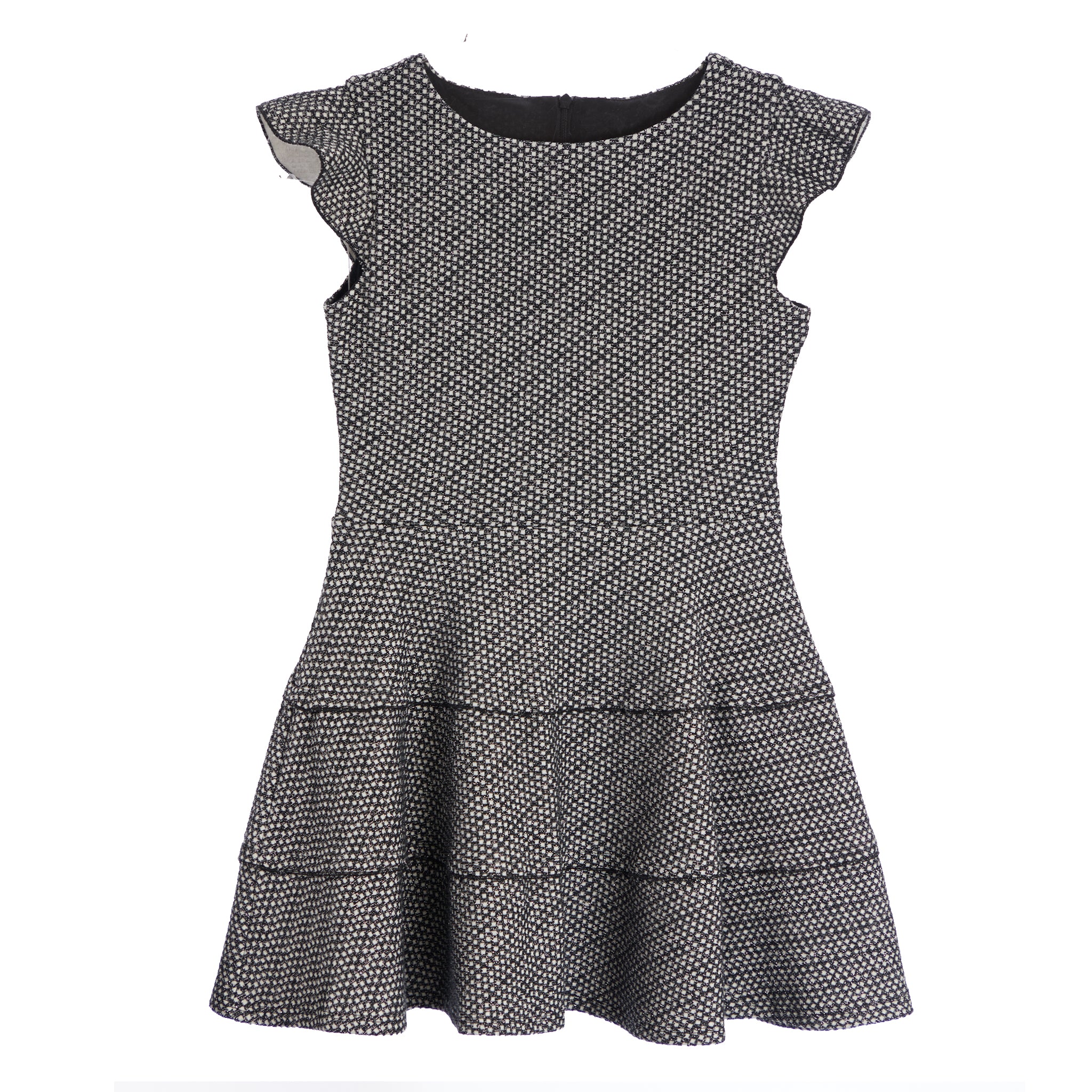 Ruffle Trim Fit & Flare - Denny's