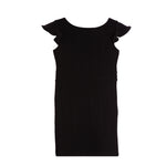 Ruffle Sleeve Straight Dress - Denny's