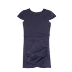 Glitter Ruched Cap Sleeve Dress - Denny's