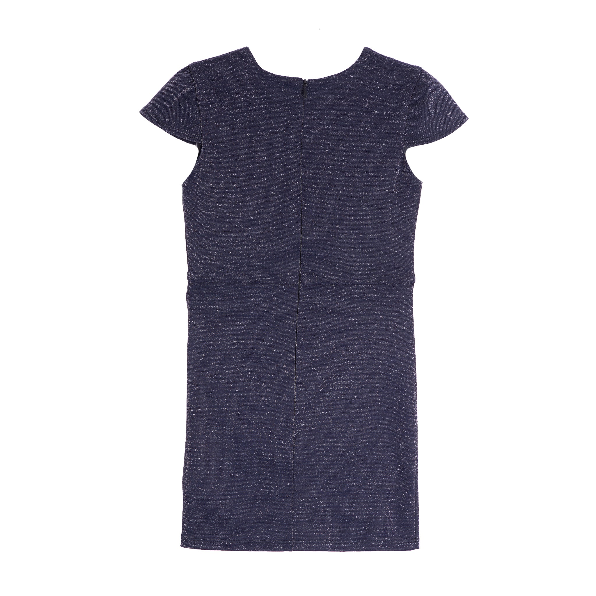 Glitter Ruched Cap Sleeve Dress - Denny's