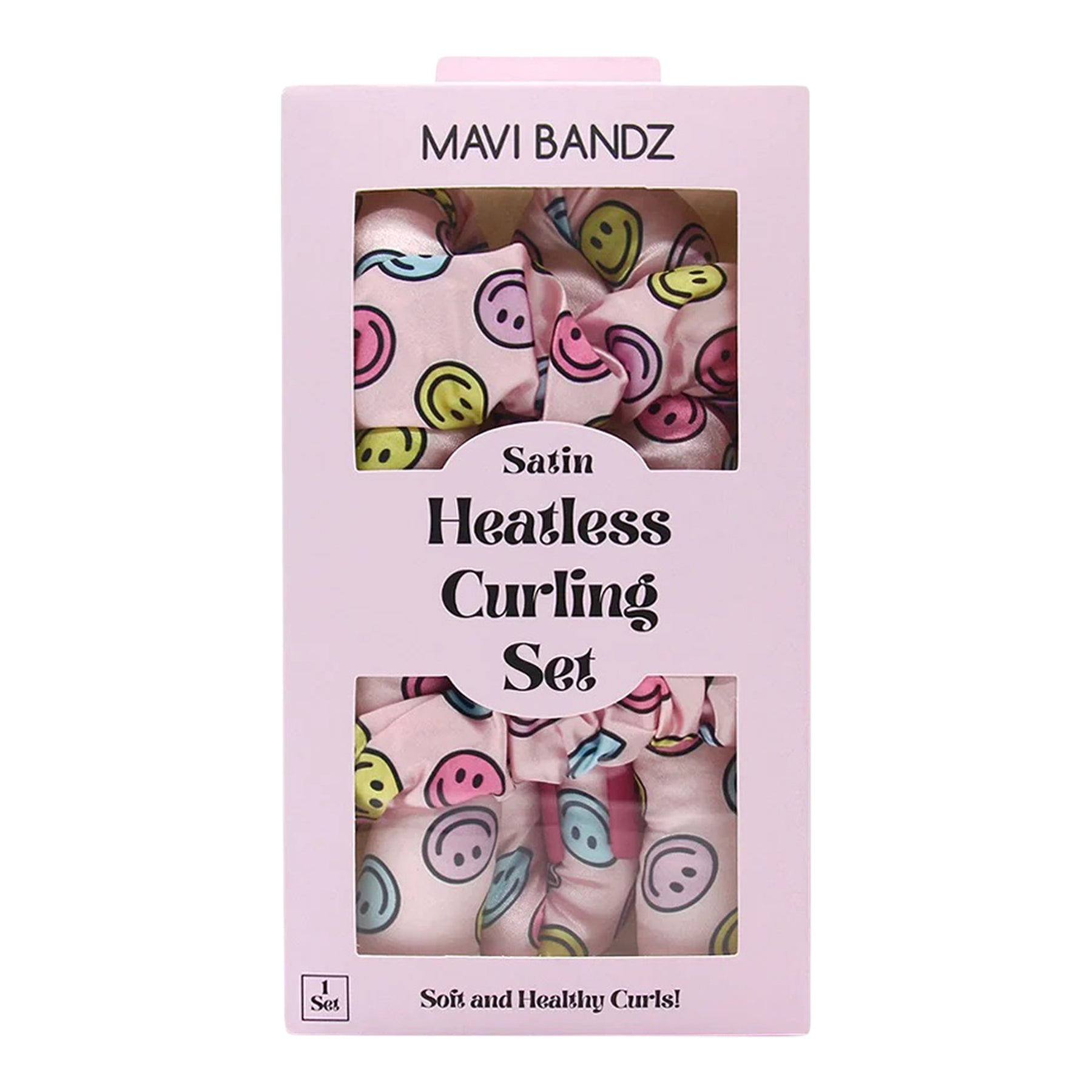 Smiley Satin Heatless Curling Set - Denny's