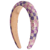 Era Check Crystal Headband