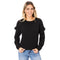 Ruffle  Long Sleeve Crew - Denny's