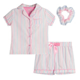 2pc Woven Poplin Short Set - Denny's