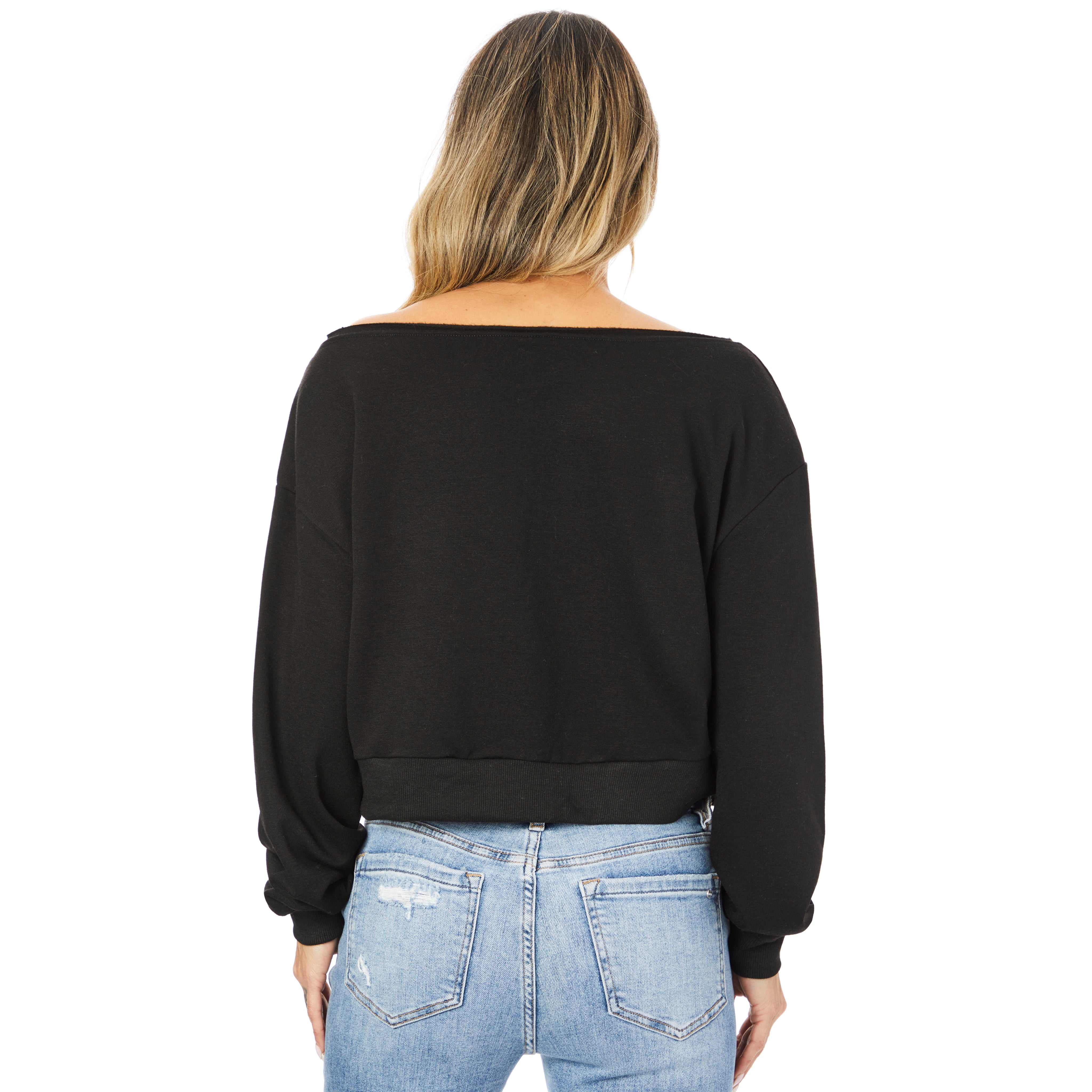Cloud Soft Off Shoulder Sweatshirt - Denny's