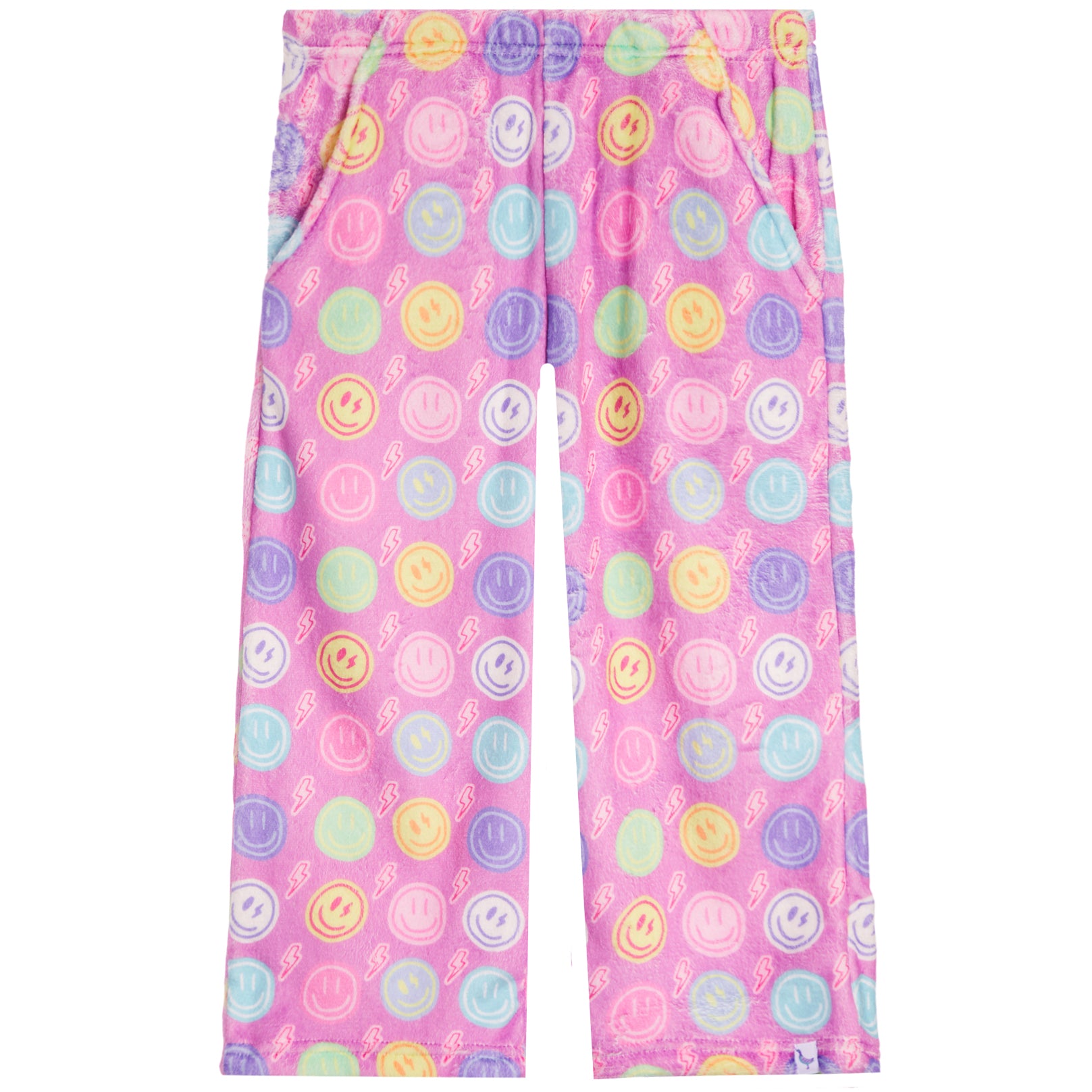 Plush Pant Smiley Faces - Denny's