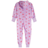 Holiday Bows Plush Onesie - Denny's