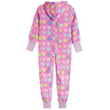 Smiley Faces Plush Onesie - Denny's
