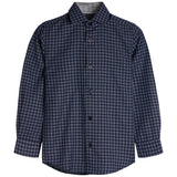 Azure Dots Dress Shirt - Denny's