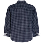 Azure Dots Dress Shirt - Denny's