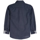 Azure Dots Dress Shirt - Denny's