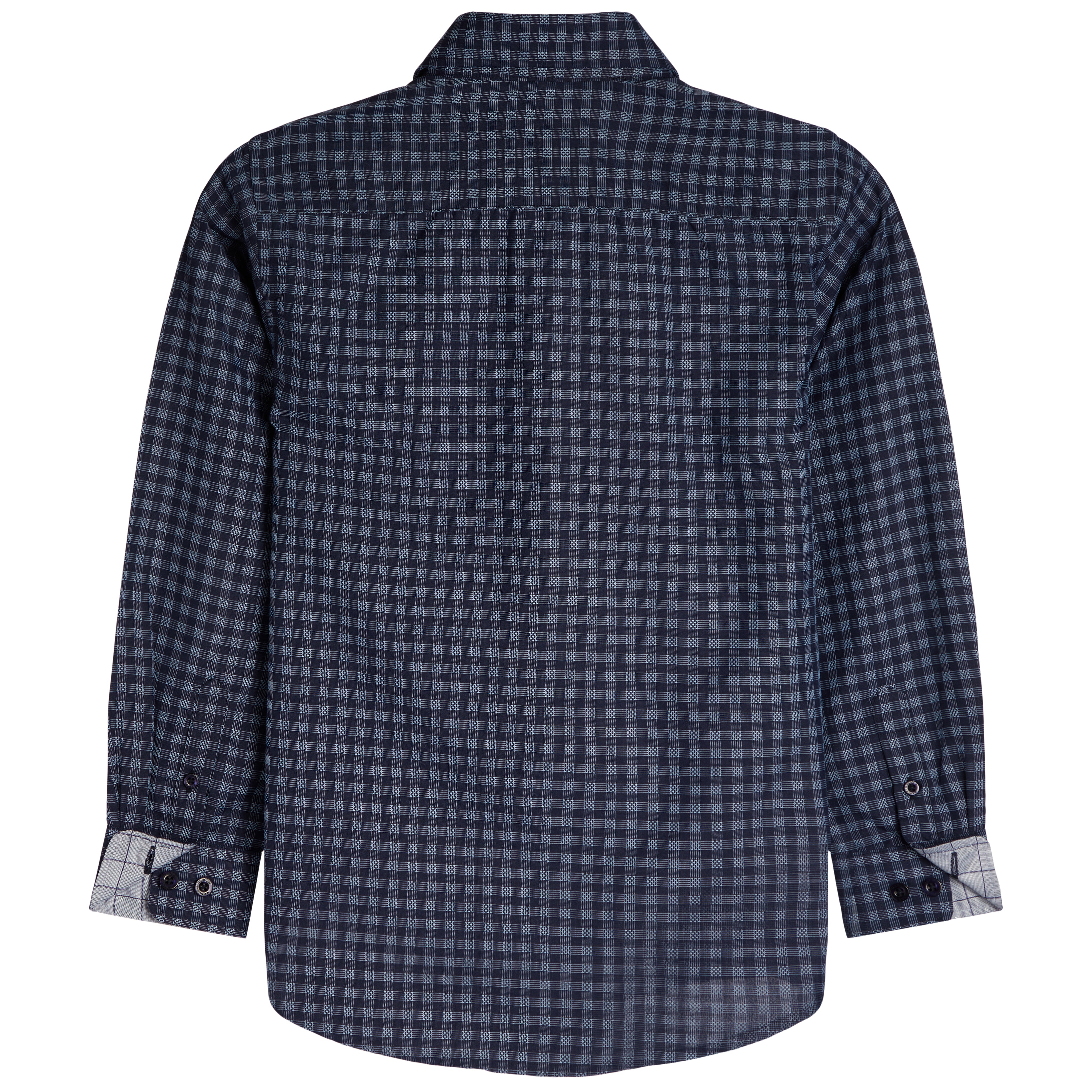 Azure Dots Dress Shirt - Denny's