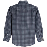 Tonal Check Dress Shirt - Denny's
