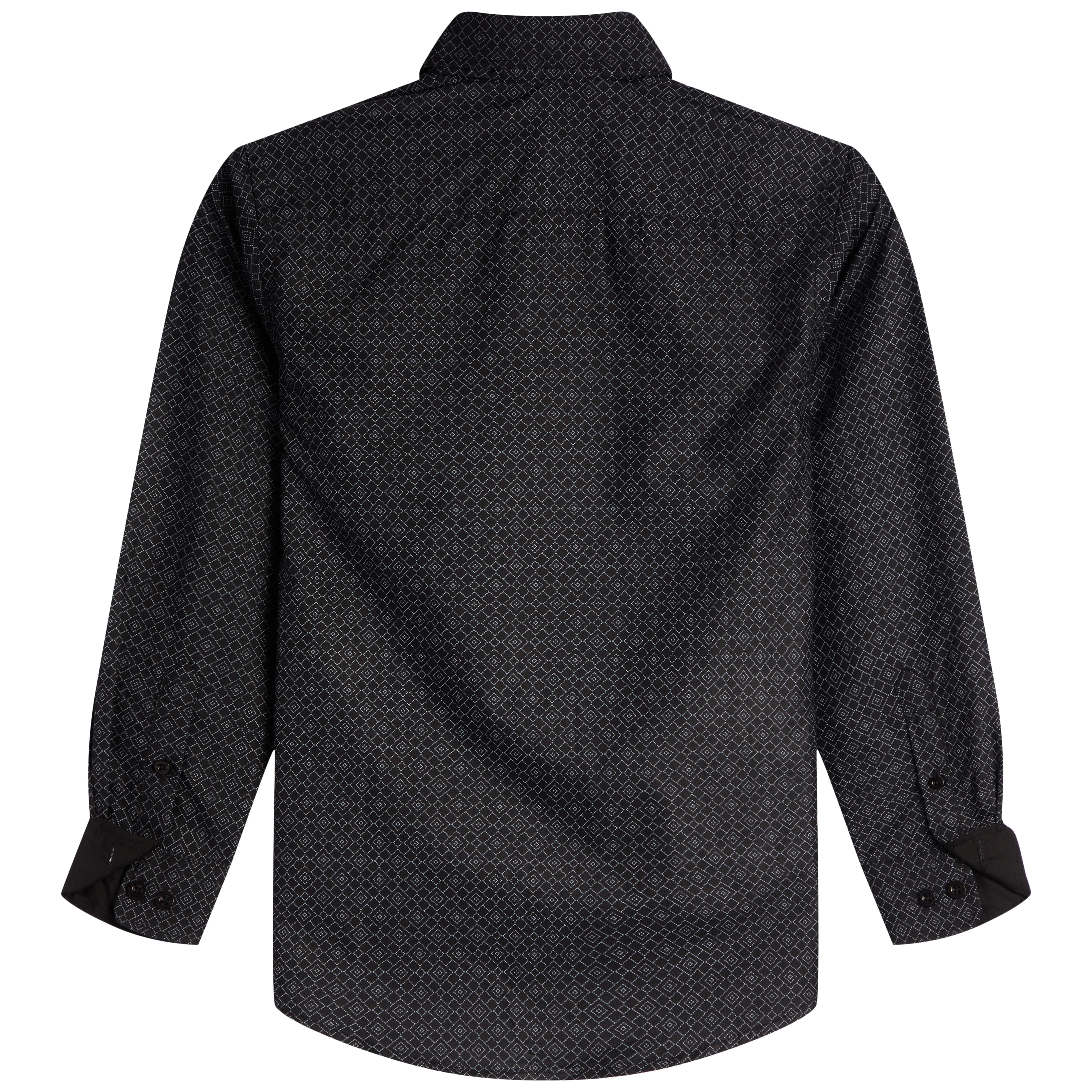 Diamond Print Dress Shirt - Denny's