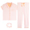2pc Pink/White Stripe Jersey Pant Set - Denny's