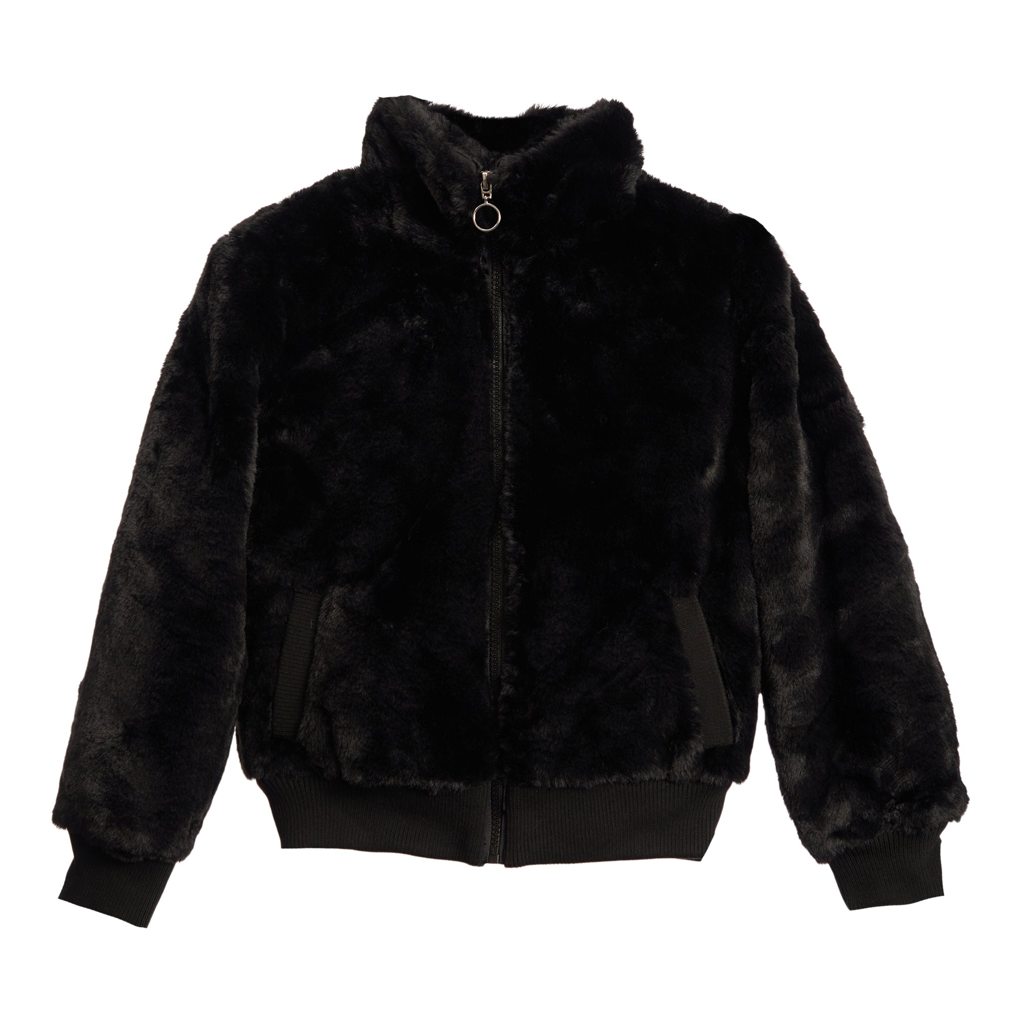 Faux Fur Bomber Jacket - Denny's
