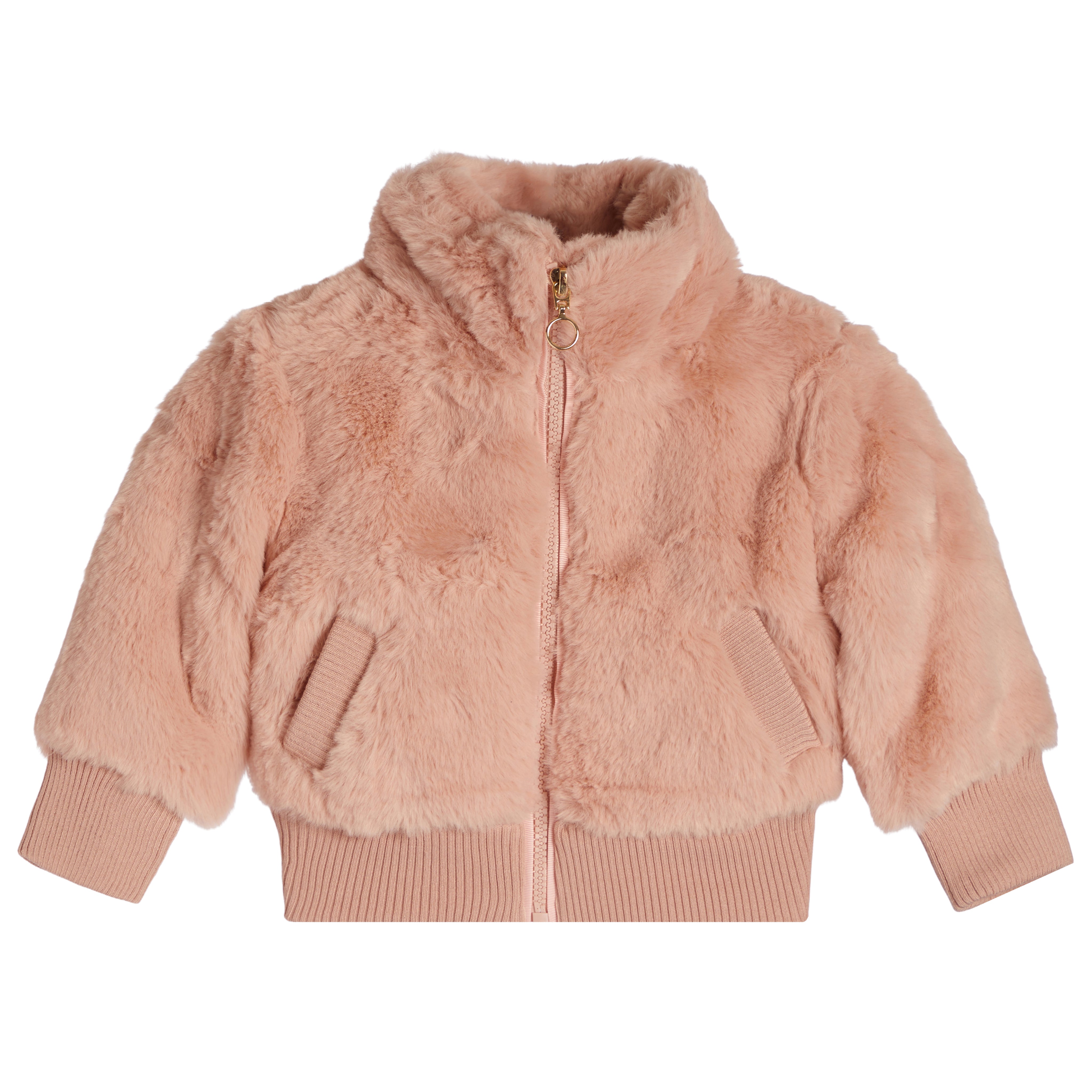 Faux Fur Bomber Jacket - Denny's