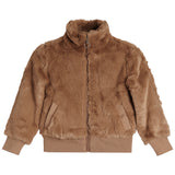 Faux Fur Bomber Jacket - Denny's