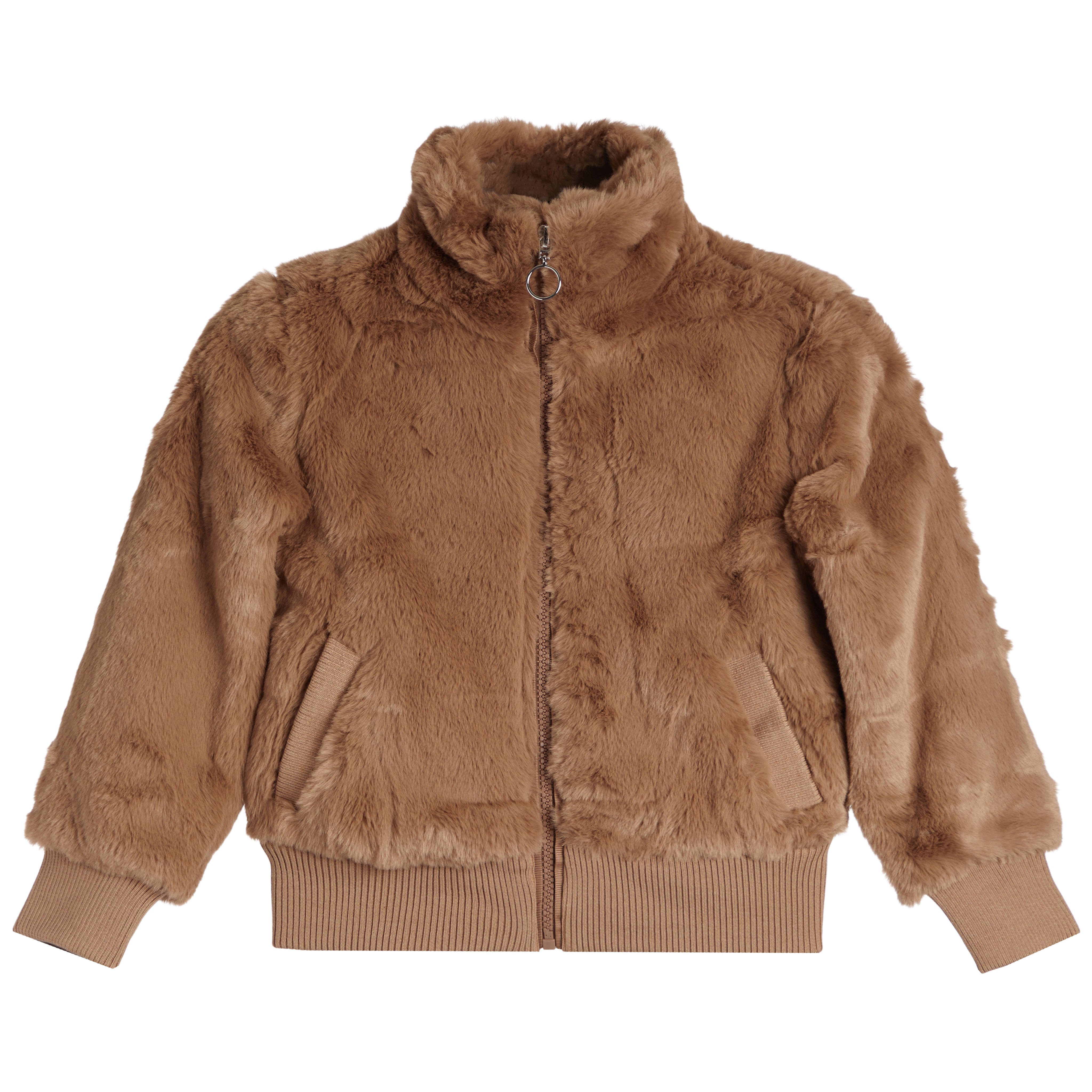 Faux Fur Bomber Jacket - Denny's