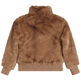 Faux Fur Bomber Jacket - Denny's
