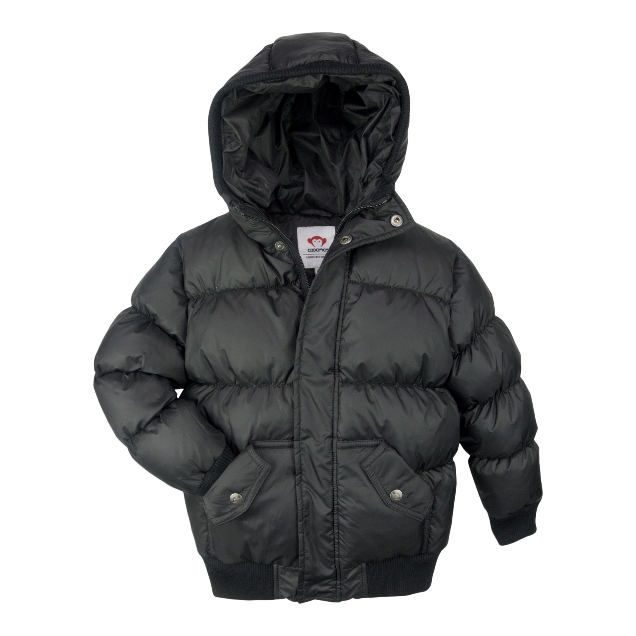 Solid Puffy Coat - Denny's