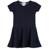 Mesh Overlay Skater Dress - Denny's