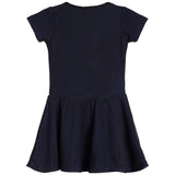 Mesh Overlay Skater Dress - Denny's