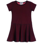 Mesh Overlay Skater Dress - Denny's