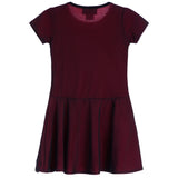Mesh Overlay Skater Dress - Denny's