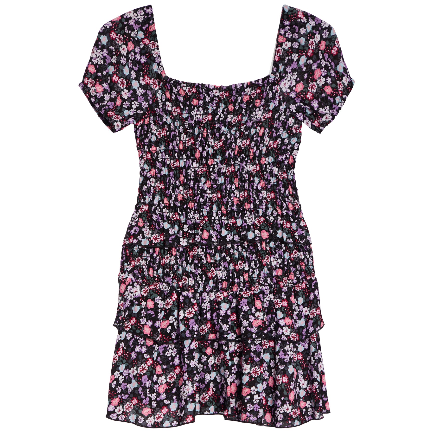 Smock Floral Dress - Denny's