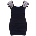 Mesh Ruched Dress - Denny's