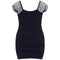 Mesh Ruched Dress - Denny's