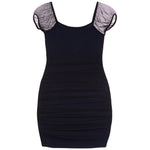 Mesh Ruched Dress - Denny's