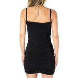 Ava Shirred Dress - Denny's