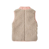 Baby Retro X Pink Trim Vest