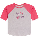 3/4 Tee With Polka Dot Bows