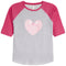 Heart Bow 3/4 Raglan Tee - Denny's