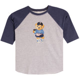 3/4 Sleeve Coffee Bear Tee