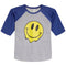 Drippy Smiley 3/4 Raglan Tee - Denny's