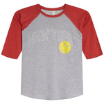 New York Smiley 3/4 Raglan Tee - Denny's