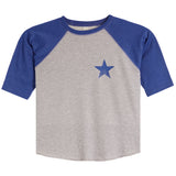 3/4 Sleeve Royal Star Tee