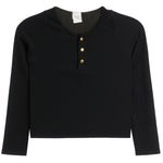Long Sleeve Henley - Denny's