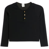 Long Sleeve Henley - Denny's