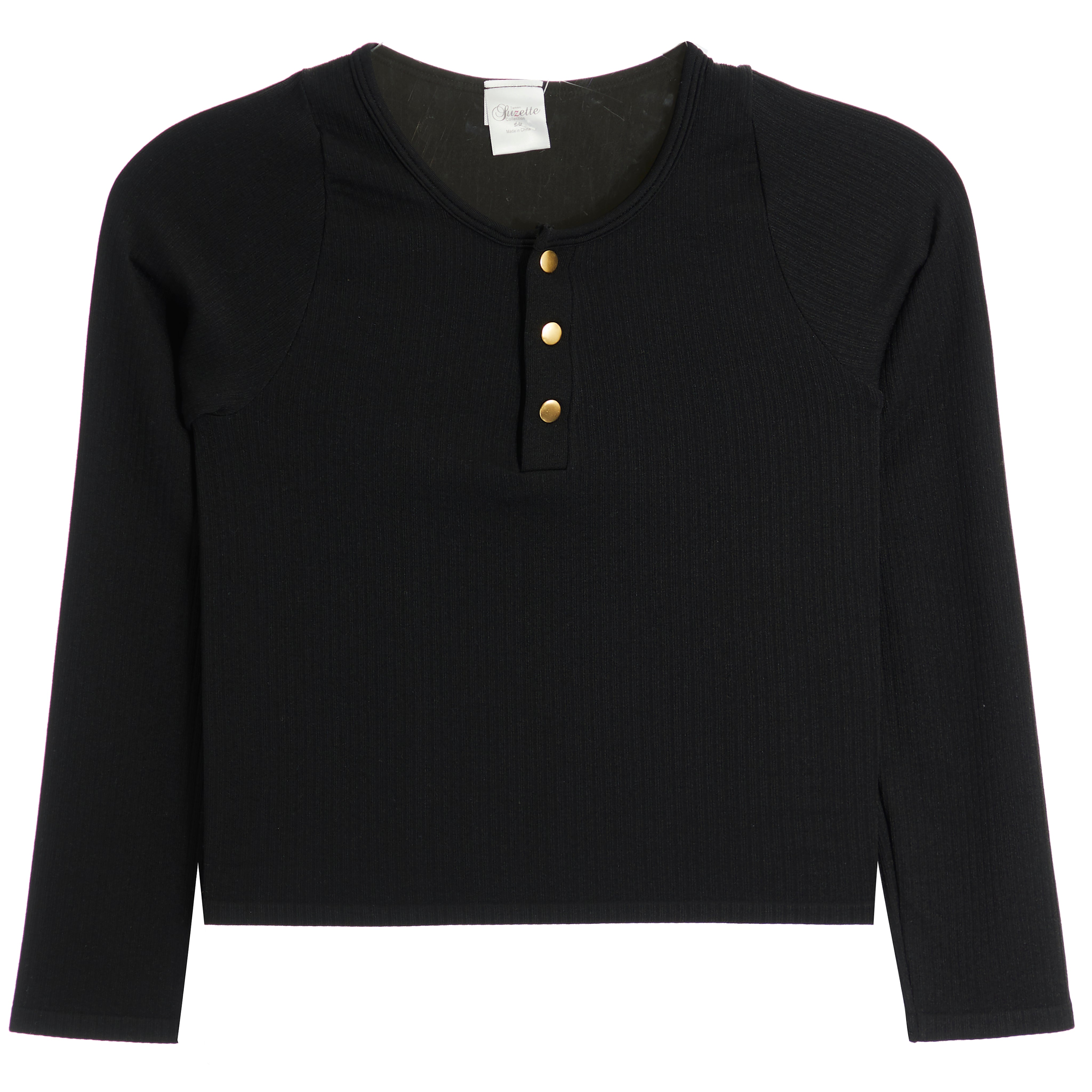 Long Sleeve Henley - Denny's